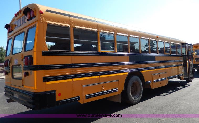 image for item I4456 1997 Chevrolet B7 Blue Bird school bus