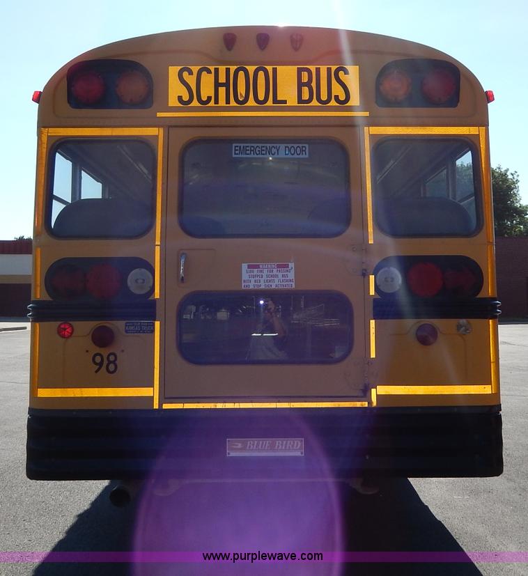 image for item I4456 1997 Chevrolet B7 Blue Bird school bus