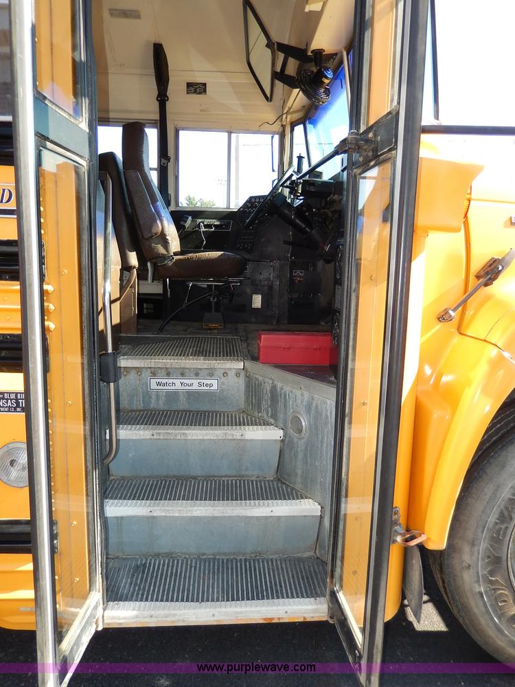 image for item I4456 1997 Chevrolet B7 Blue Bird school bus
