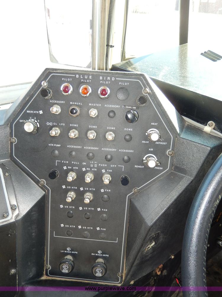 image for item I4456 1997 Chevrolet B7 Blue Bird school bus