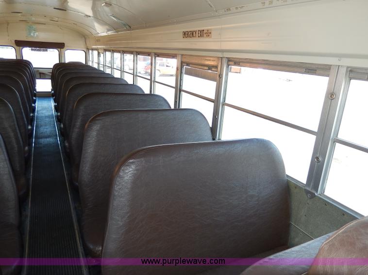 image for item I4456 1997 Chevrolet B7 Blue Bird school bus