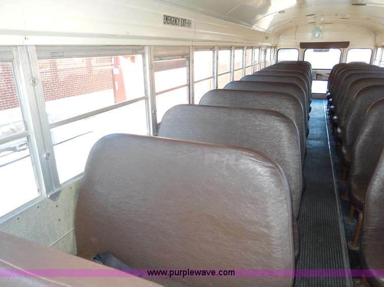 image for item I4456 1997 Chevrolet B7 Blue Bird school bus