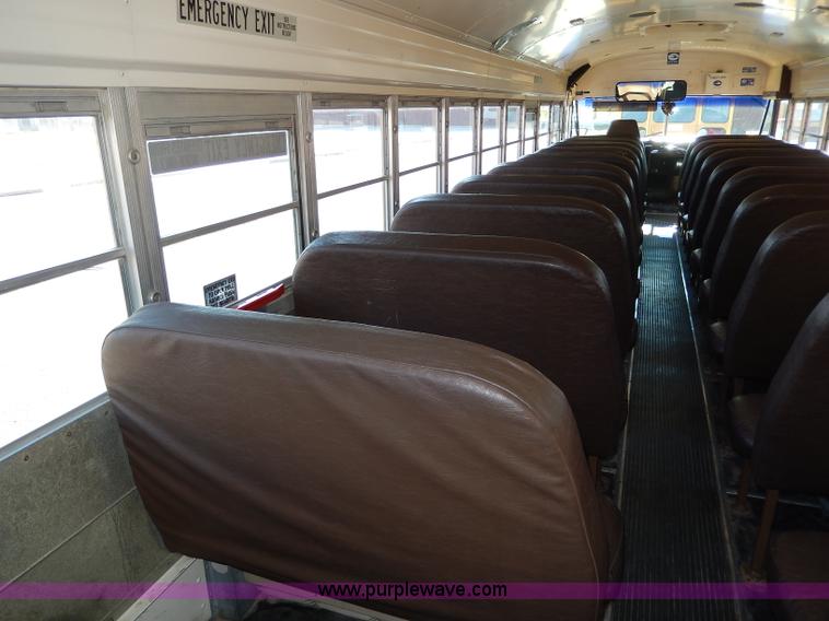 image for item I4456 1997 Chevrolet B7 Blue Bird school bus