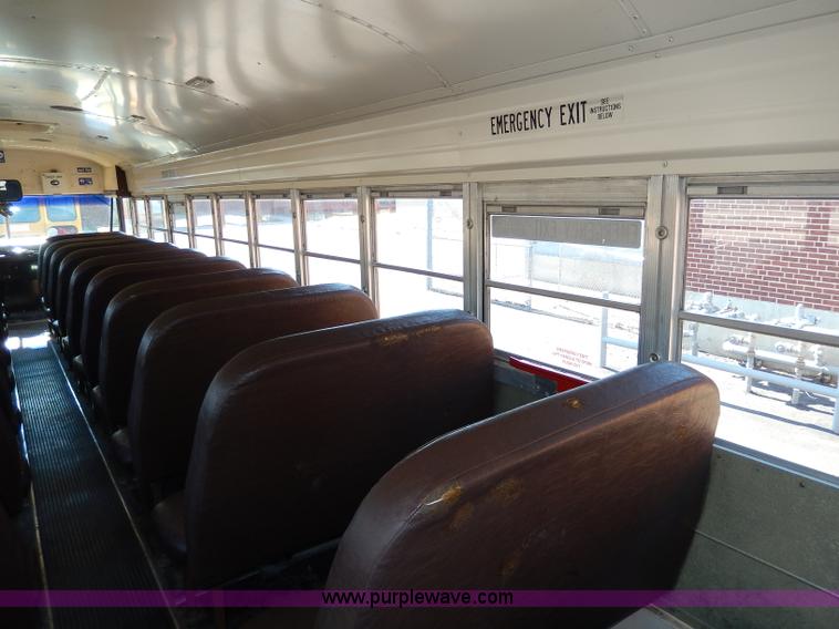 image for item I4456 1997 Chevrolet B7 Blue Bird school bus