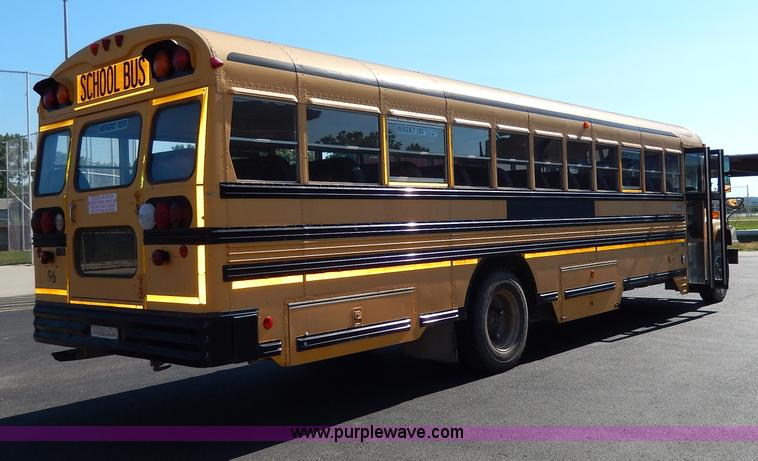 image for item I4457 1997 Chevrolet B7 Blue Bird school bus