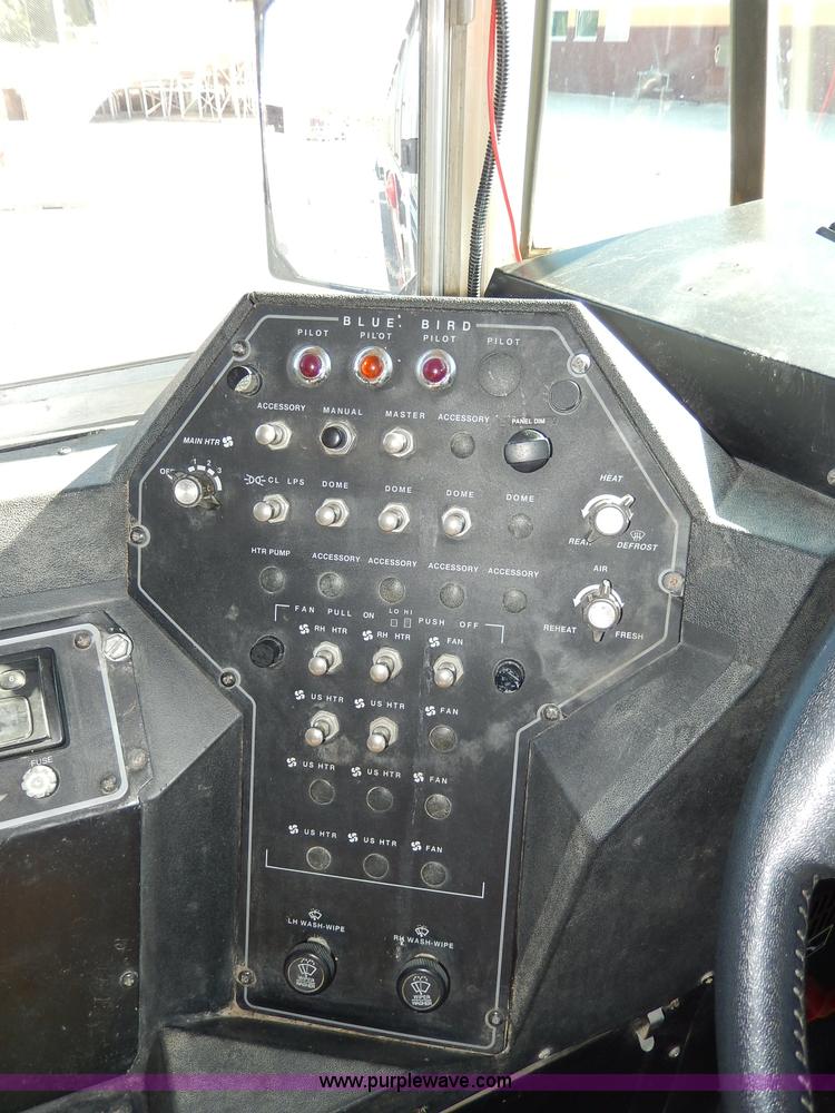 image for item I4457 1997 Chevrolet B7 Blue Bird school bus