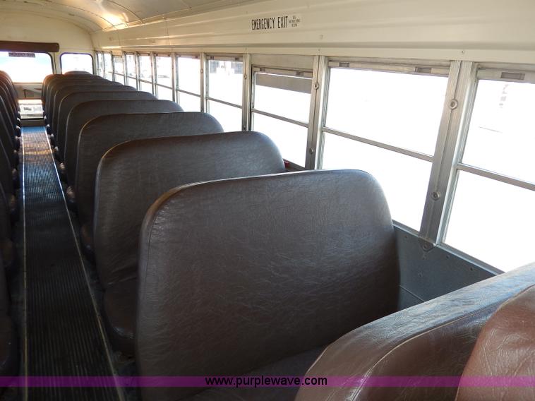 image for item I4457 1997 Chevrolet B7 Blue Bird school bus