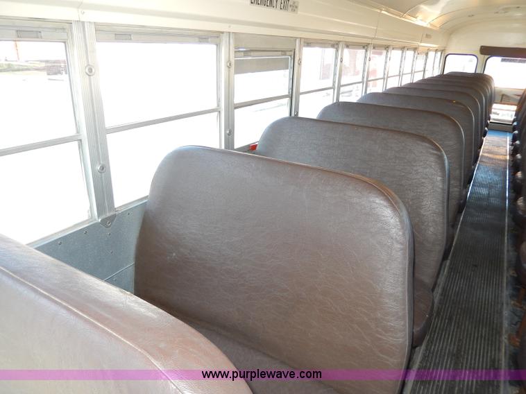 image for item I4457 1997 Chevrolet B7 Blue Bird school bus