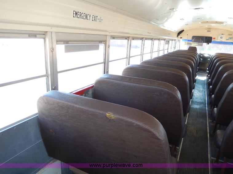 image for item I4457 1997 Chevrolet B7 Blue Bird school bus