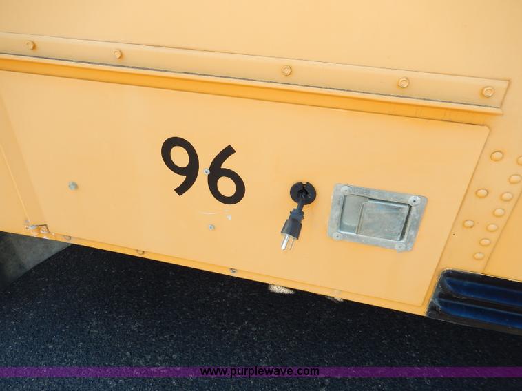 image for item I4457 1997 Chevrolet B7 Blue Bird school bus