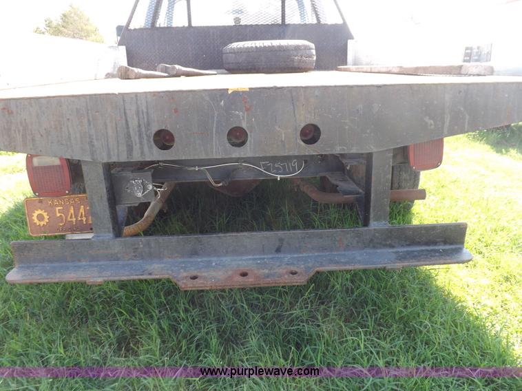 image for item I7633 1980 Chevrolet C30 Custom Deluxe flatbed truck