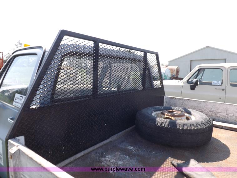 image for item I7633 1980 Chevrolet C30 Custom Deluxe flatbed truck