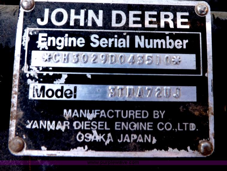 image for item I7640 John Deere F935 lawn mower