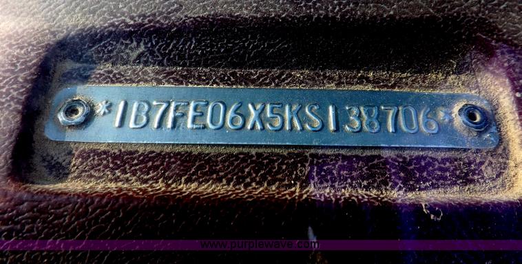 image for item I7641 1989 Dodge Ram 100 pickup truck