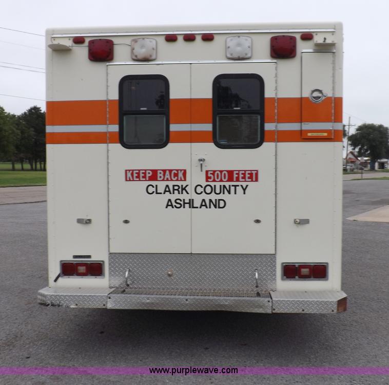 image for item I7656 1980 Ford Chateau ambulance