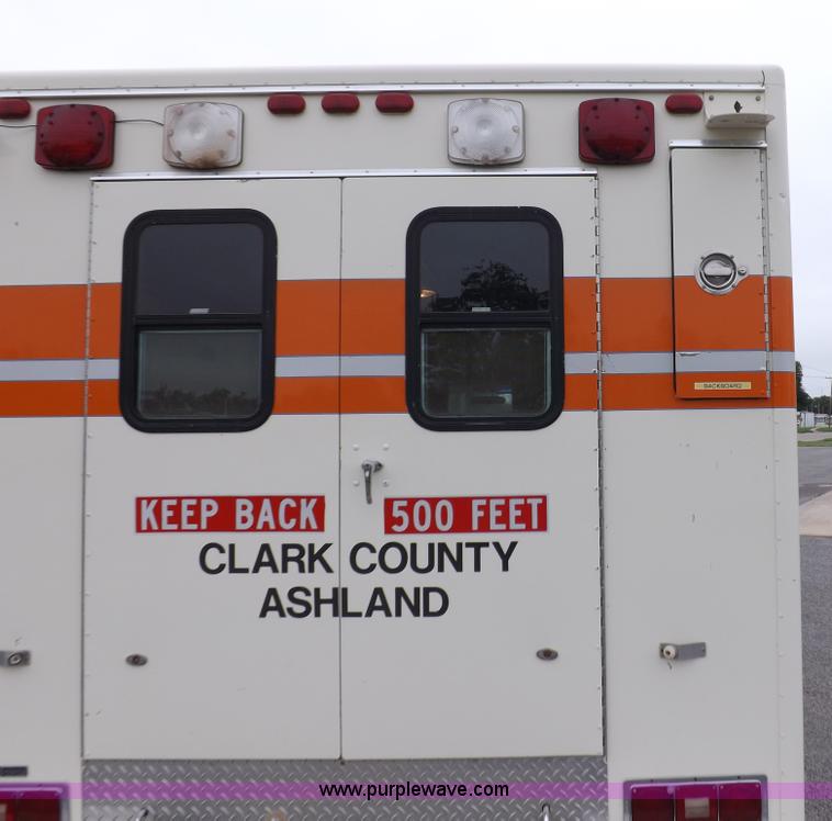 image for item I7656 1980 Ford Chateau ambulance