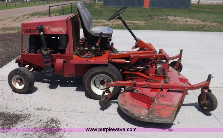 image for item I7660 Toro Ground Master 72 ZTR lawn mower