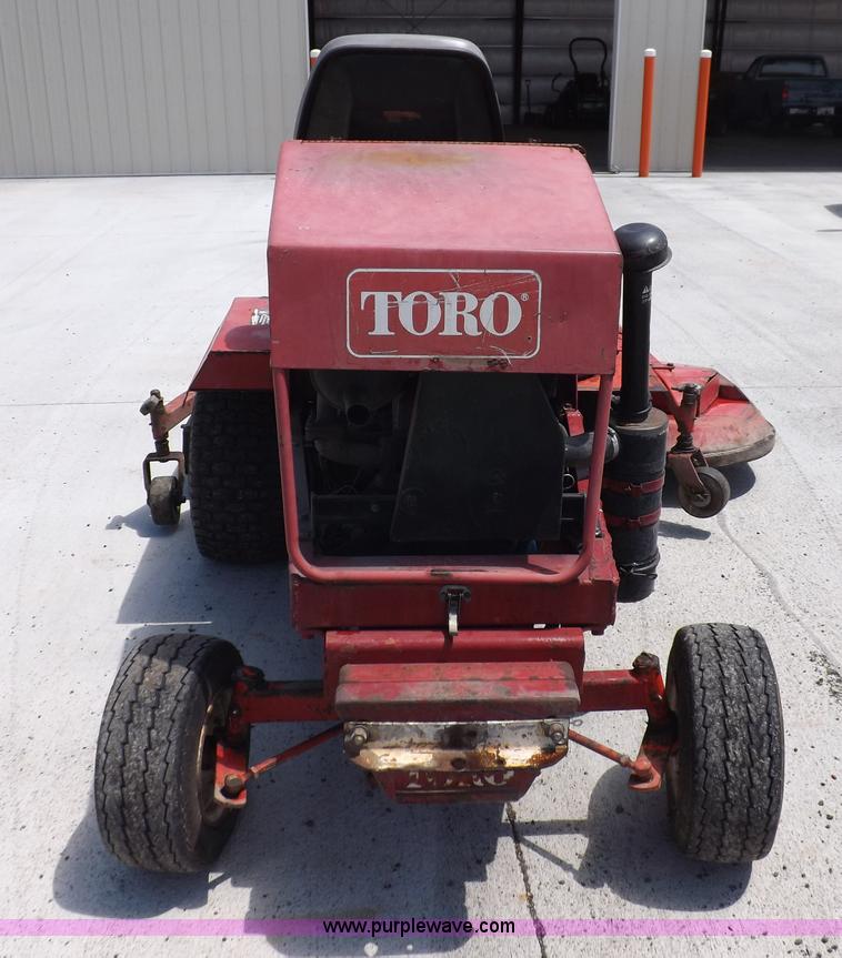 image for item I7660 Toro Ground Master 72 ZTR lawn mower