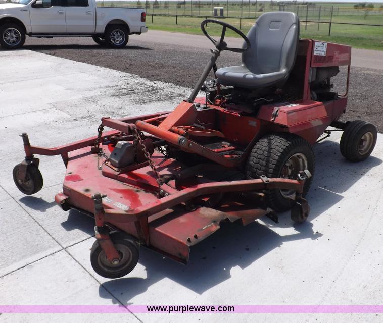 image for item I7660 Toro Ground Master 72 ZTR lawn mower