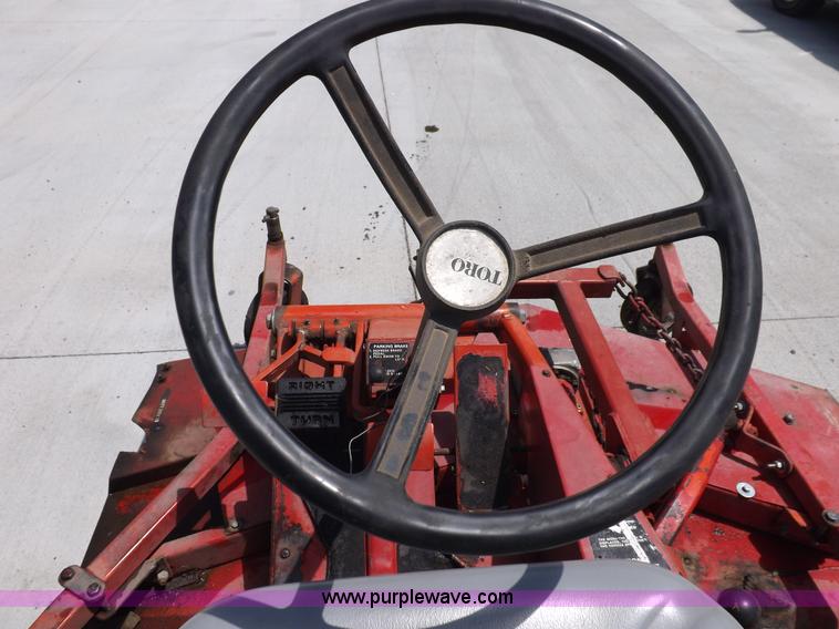 image for item I7660 Toro Ground Master 72 ZTR lawn mower