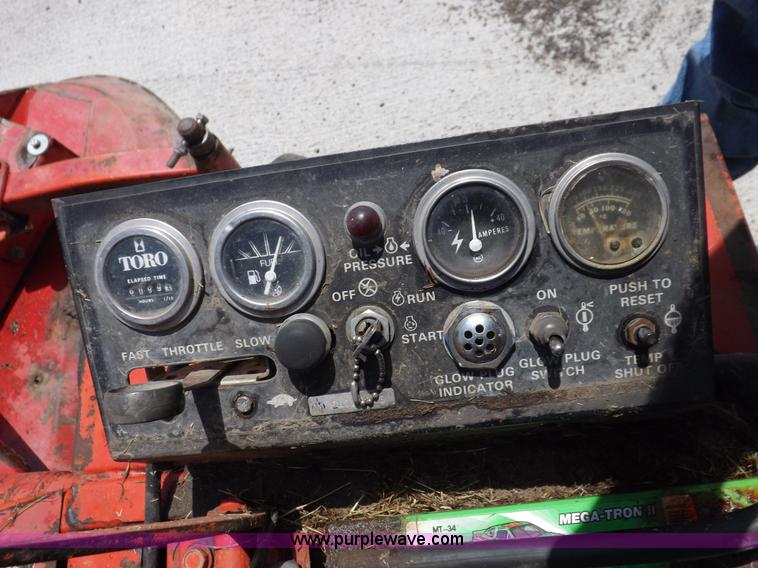 image for item I7660 Toro Ground Master 72 ZTR lawn mower