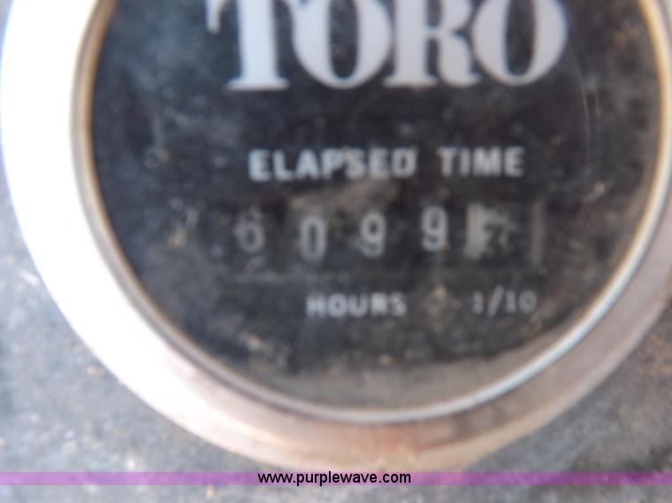 image for item I7660 Toro Ground Master 72 ZTR lawn mower