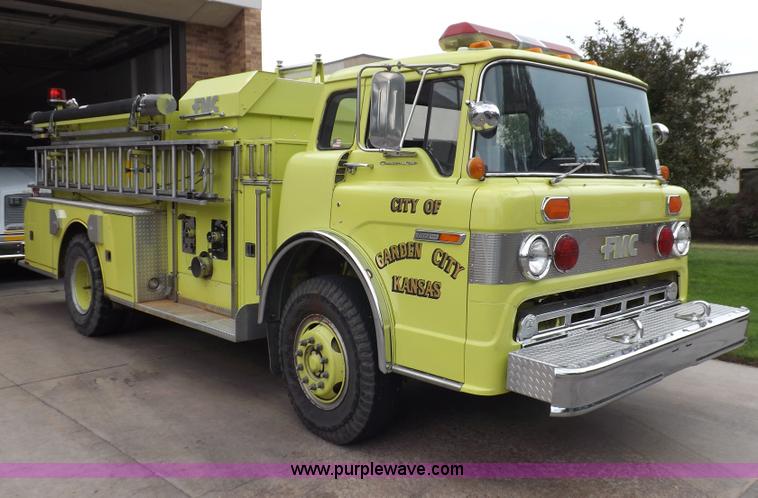 image for item I7667 1980 Ford Custom Cab 8000 firetruck