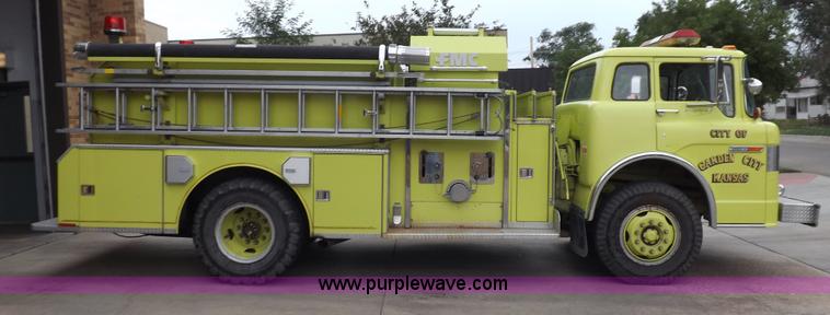 image for item I7667 1980 Ford Custom Cab 8000 firetruck