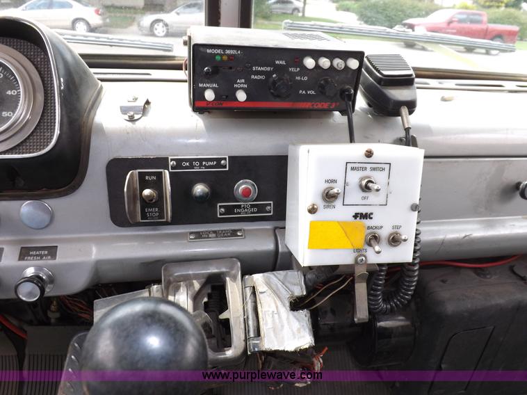 image for item I7667 1980 Ford Custom Cab 8000 firetruck