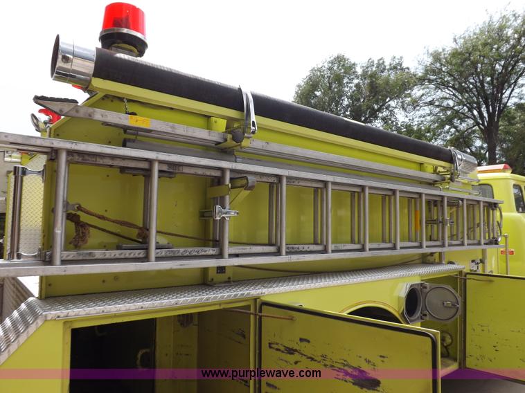 image for item I7667 1980 Ford Custom Cab 8000 firetruck