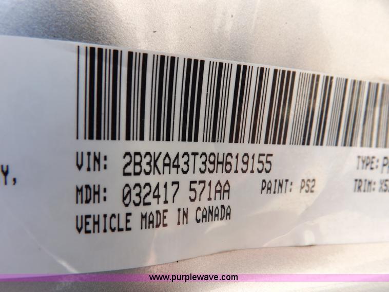 image for item I7676 2009 Dodge Charger