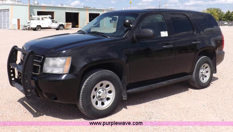 image for item I7677 2008 Chevrolet Tahoe Police SUV