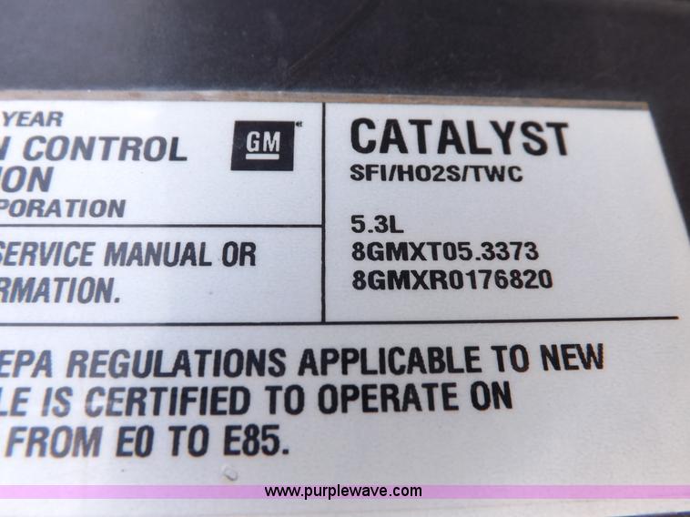 image for item I7677 2008 Chevrolet Tahoe Police SUV