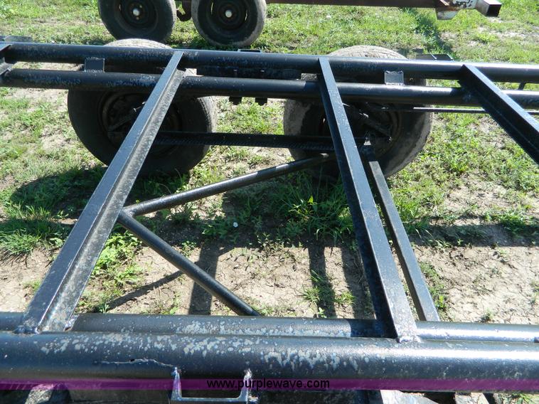 image for item AD9156 Shop built pipe frame tubing trailer