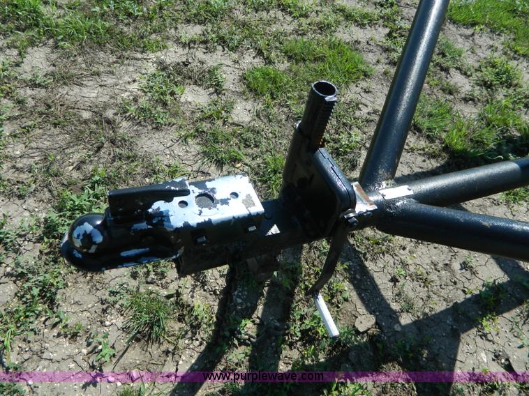 image for item AD9156 Shop built pipe frame tubing trailer