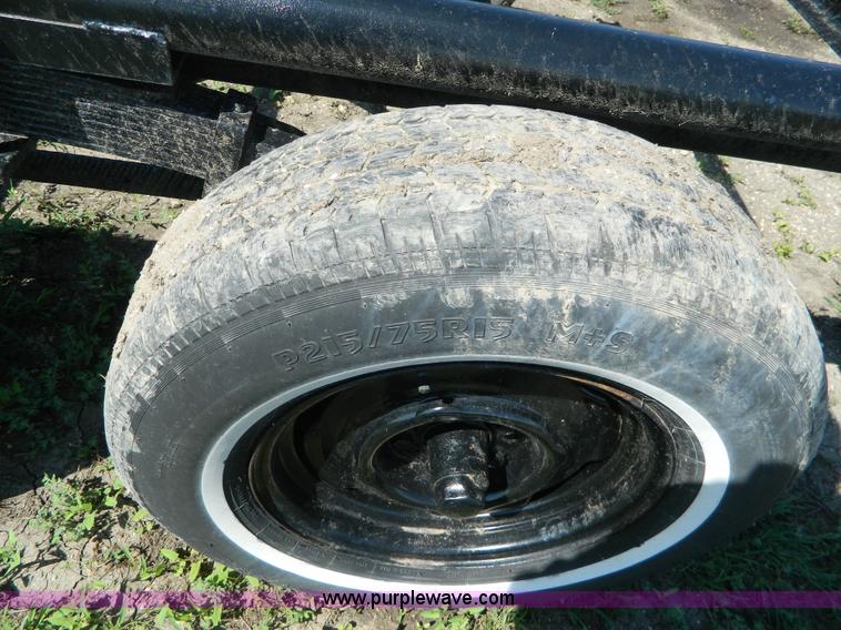 image for item AD9156 Shop built pipe frame tubing trailer