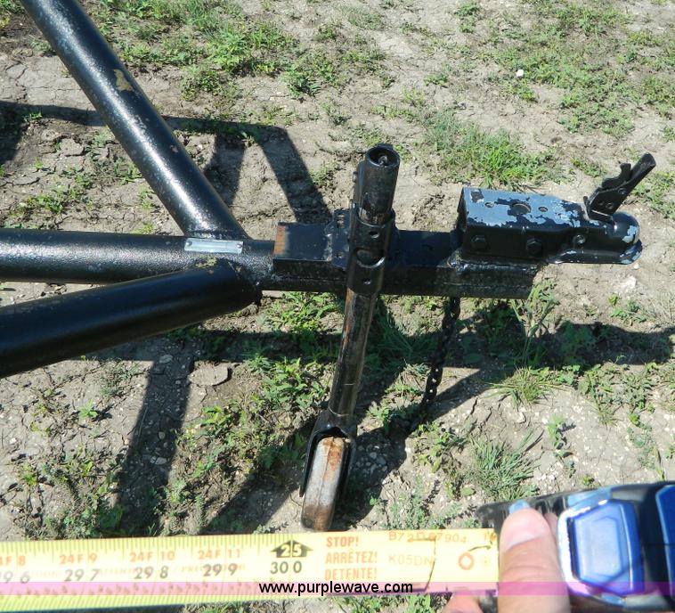 image for item AD9156 Shop built pipe frame tubing trailer