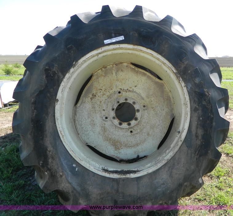 image for item AD9157 (2) 18.4R38 tractor tires