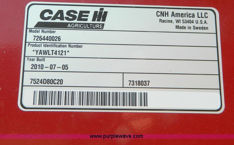 image for item AD9694 2010 Case IH L770 loader