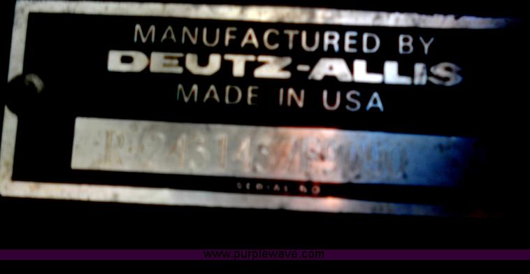 image for item AD9987 1990 Deutz Allis 324 24' flex head