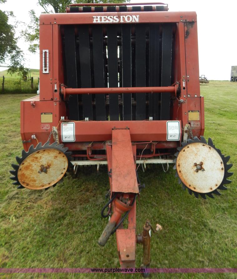 image for item AW9199 Hesston 5580 round baler