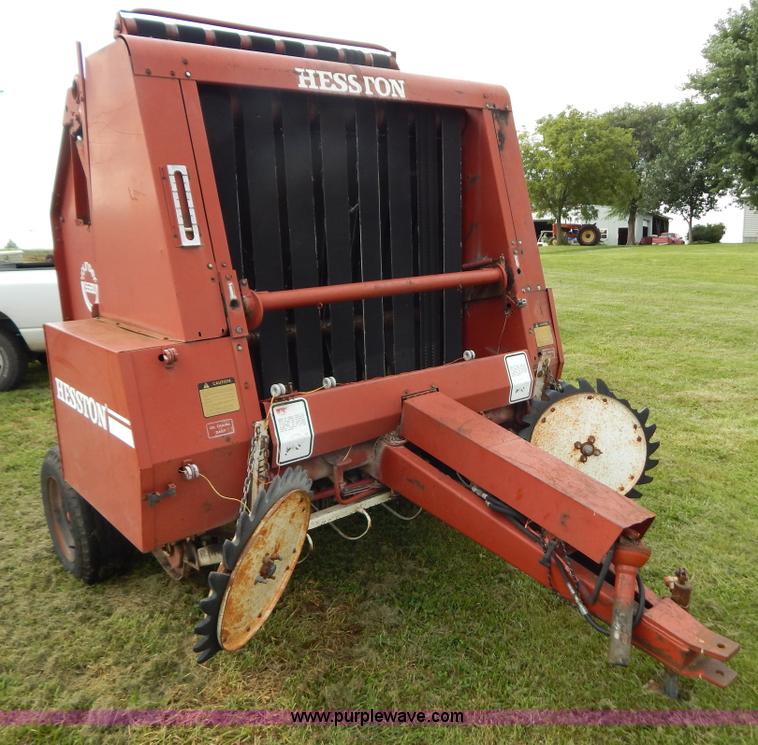 image for item AW9199 Hesston 5580 round baler