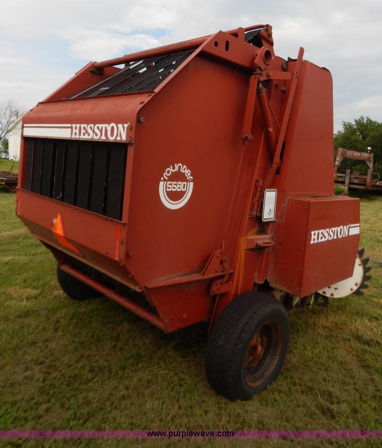 image for item AW9199 Hesston 5580 round baler