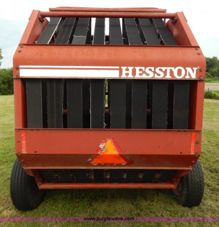 image for item AW9199 Hesston 5580 round baler