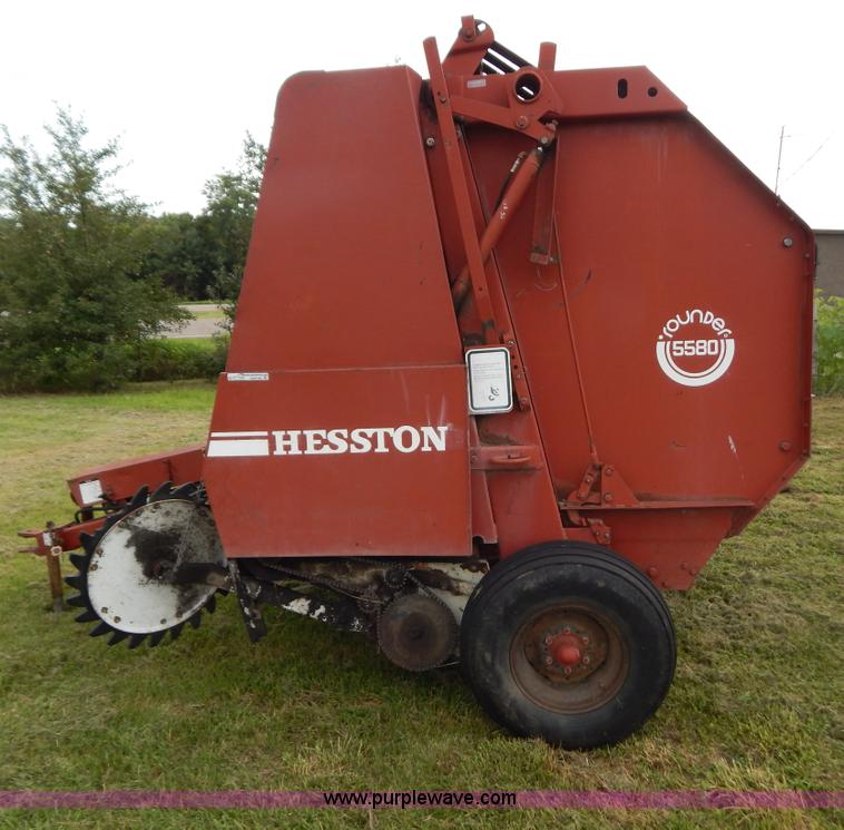 image for item AW9199 Hesston 5580 round baler