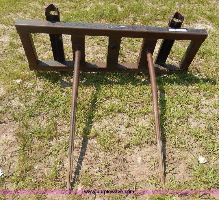 image for item AW9655 Westendorf quick attach bale forks