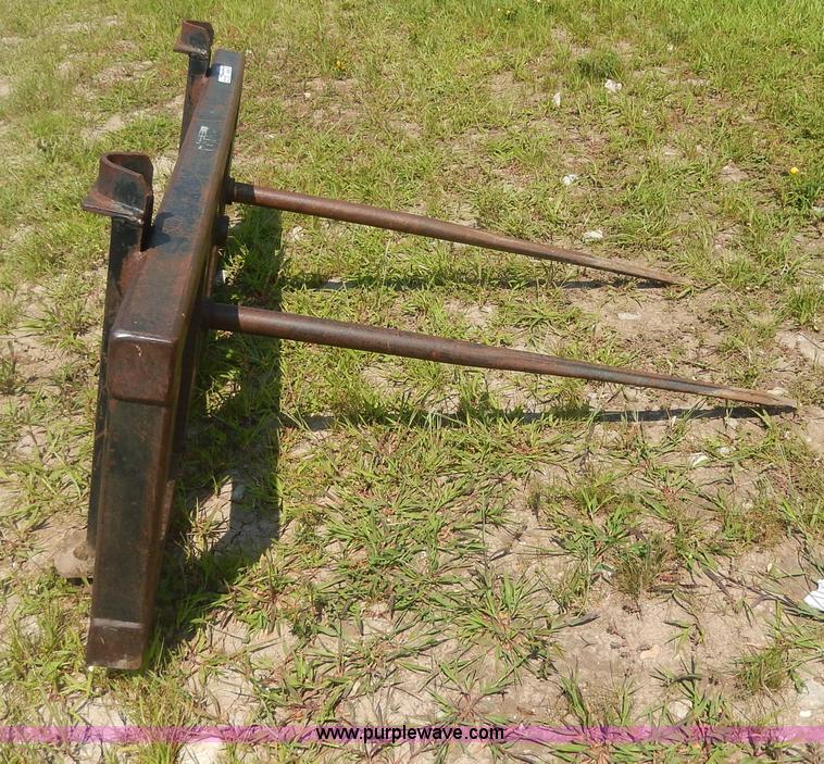 image for item AW9655 Westendorf quick attach bale forks