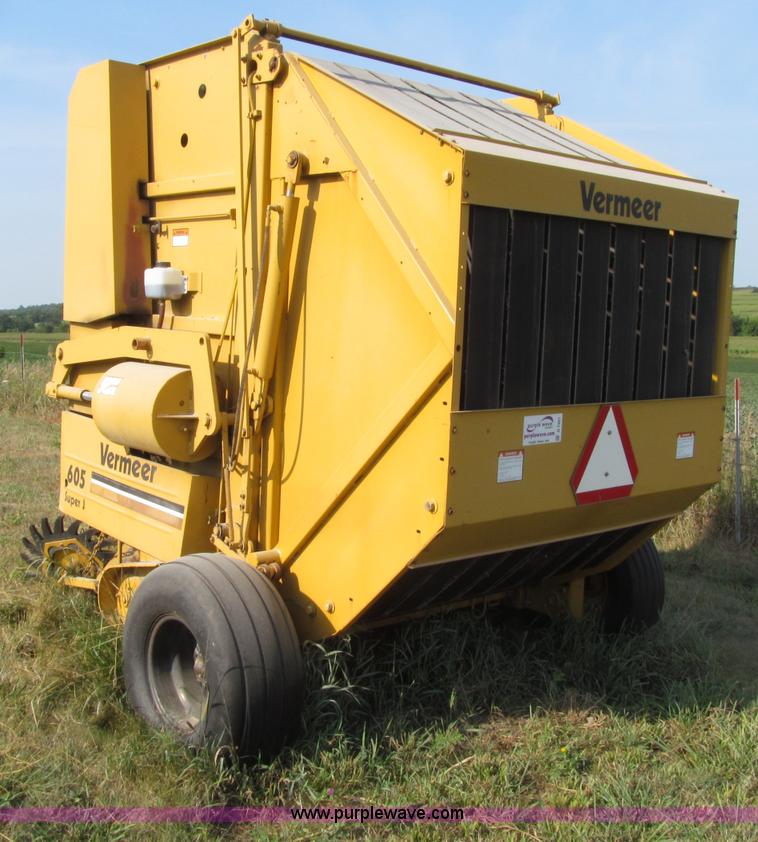 image for item D7461 1991 Vermeer 605 Super J round baler