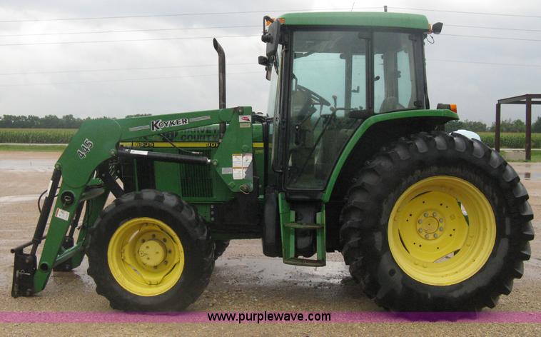 image for item D8490 2002 John Deere 6405 MFWD tractor