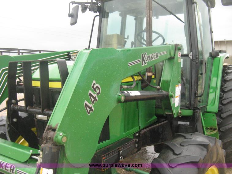 image for item D8490 2002 John Deere 6405 MFWD tractor